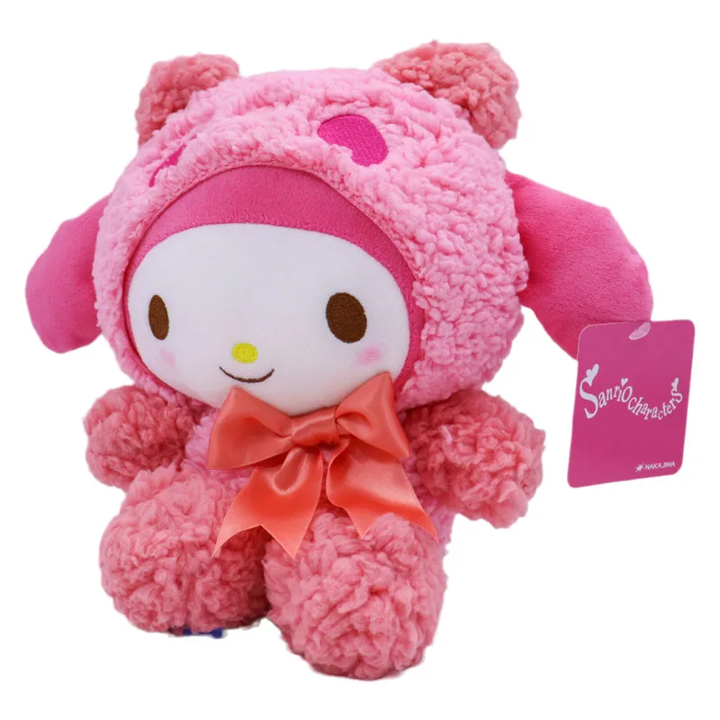 Anime Panda Bear Kuromi My Melody Cinnamorol Soft Stuffed Doll