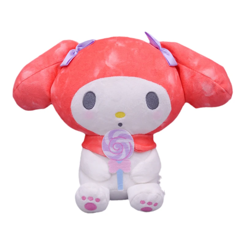 Cartoon Little Devil Kuromi My Melody Lollipop Soft Plush Doll
