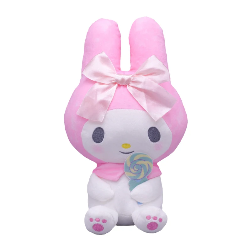 Cartoon Little Devil Kuromi My Melody Lollipop Soft Plush Doll