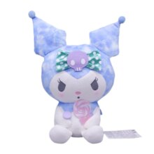 Cartoon Little Devil Kuromi My Melody Lollipop Soft Plush Doll Cartoon Little Devil Kuromi My Melody Lollipop Soft Plush Doll