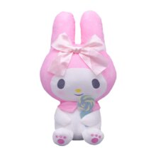 Cartoon Little Devil Kuromi My Melody Lollipop Soft Plush Doll Cartoon Little Devil Kuromi My Melody Lollipop Soft Plush Doll
