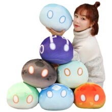 Kawaii Game Genshin Soft Stuffed Ball Doll Kawaii Game Genshin Soft Stuffed Ball Doll