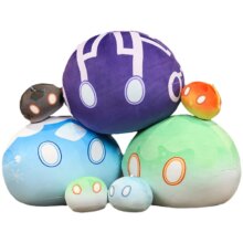 Kawaii Game Genshin Soft Stuffed Ball Doll Kawaii Game Genshin Soft Stuffed Ball Doll
