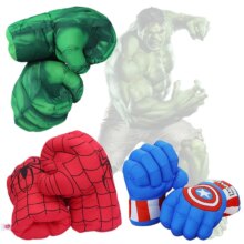 Superhero Avengers Hulk Spiderman Costume Gloves Superhero Avengers Hulk Spiderman Costume Gloves
