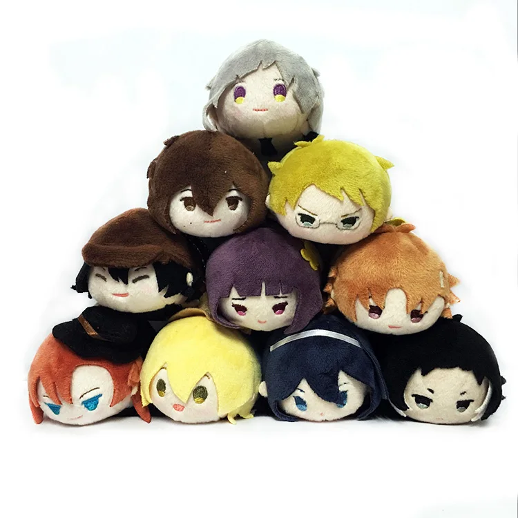 Anime Bungo Stray Dogs Nakajima Atsushi Dazai Osamu Edogawa Ranpo Akiko Yosano Bag Pendants Toys