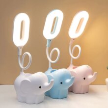 Elephant Animal LED Temperature Adjustable Charging Plug-in Dual-Use Three-Color Table Lamp Elephant Animal LED Temperature Adjustable Charging Plug-in Dual-Use Three-Color Table Lamp