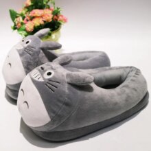 My Neighbor Totoro Cat Kawaii Stuffed Non-Slip Shoes My Neighbor Totoro Cat Kawaii Stuffed Non-Slip Shoes