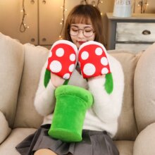 Piranha Decoration Flower Cosplay Plush Shoes Piranha Decoration Flower Cosplay Plush Shoes