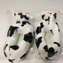 Cartoon Cow Plush Warm Indoor Shoes Cartoon Cow Plush Warm Indoor Shoes