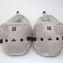 Cartoon Full Covered Cat Plush Warm Indoor Shoes Cartoon Full Covered Cat Plush Warm Indoor Shoes