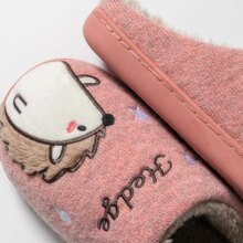 Cartoon Little Hedgehog Indoor Non-Slip Warm Slippers Cartoon Little Hedgehog Indoor Non-Slip Warm Slippers