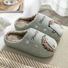 Cartoon Little Hedgehog Indoor Non-Slip Warm Slippers Cartoon Little Hedgehog Indoor Non-Slip Warm Slippers