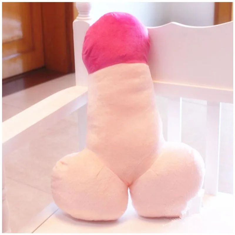 Big Boobs Breast Penis Dick Design Pillow And Slippers