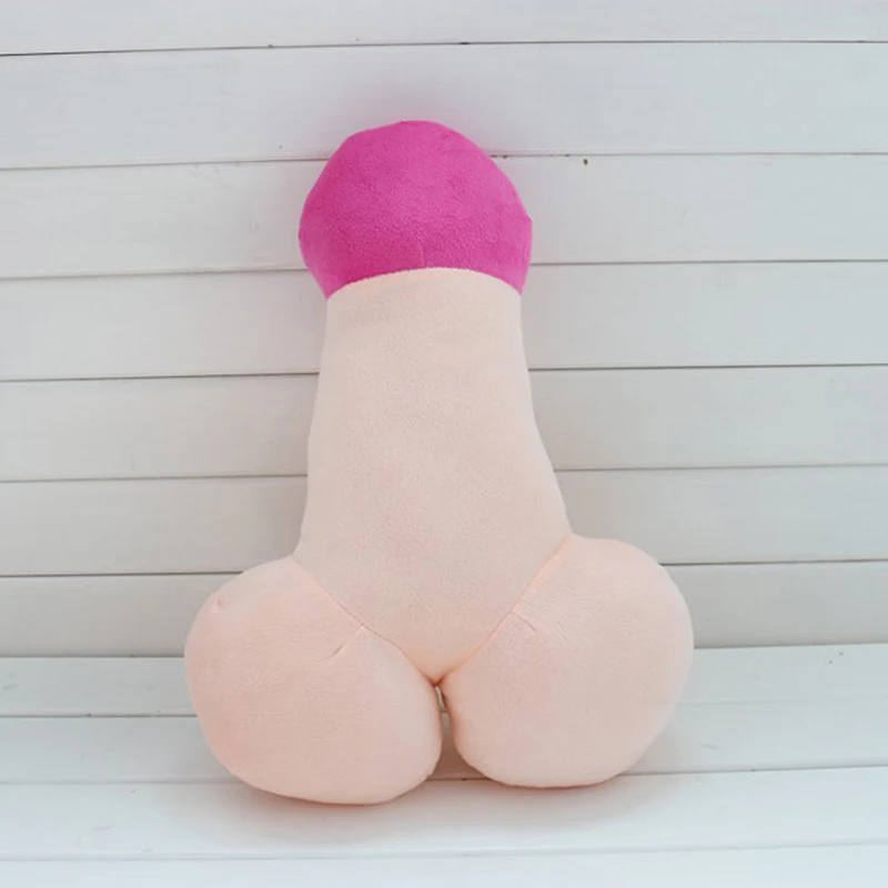 Big Boobs Breast Penis Dick Design Pillow And Slippers
