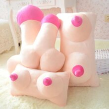 Big Boobs Breast Penis Dick Design Pillow And Slippers Big Boobs Breast Penis Dick Design Pillow And Slippers