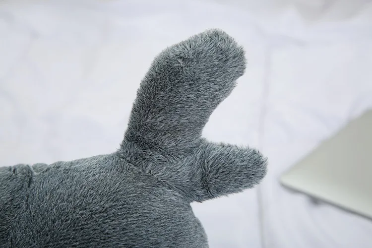 Cartoon Shark Indoor Warm Plush Shoes