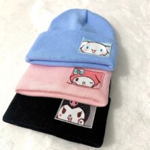 Cartoon My Melody Kuromi Cinnamoroll Kawaii Knit Hat Cartoon My Melody Kuromi Cinnamoroll Kawaii Knit Hat