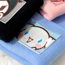 Cartoon My Melody Kuromi Cinnamoroll Kawaii Knit Hat Cartoon My Melody Kuromi Cinnamoroll Kawaii Knit Hat