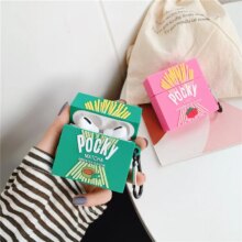 Pocky Strawberry Cookies Kawaii Airpods Pocky Strawberry Cookies Kawaii Airpods
