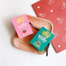 Pocky Strawberry Cookies Kawaii Airpods Pocky Strawberry Cookies Kawaii Airpods