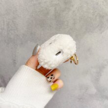 Fluffy Bear Keychain Earphone Apple Case Kawaii AirPods Fluffy Bear Keychain Earphone Apple Case Kawaii AirPods