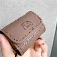 Fashion Luxury Travis Scot Leather Case For Kawaii Airpods Fashion Luxury Travis Scot Leather Case For Kawaii Airpods
