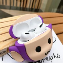 Cartoon Silicone Teletubbies Headphone Case For Kawaii Airpods Cartoon Silicone Teletubbies Headphone Case For Kawaii Airpods