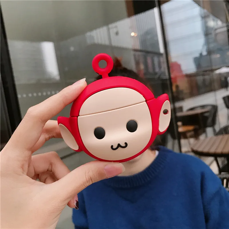 Cartoon Silicone Teletubbies Headphone Case For Kawaii Airpods