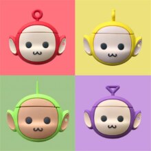 Cartoon Silicone Teletubbies Headphone Case For Kawaii Airpods Cartoon Silicone Teletubbies Headphone Case For Kawaii Airpods