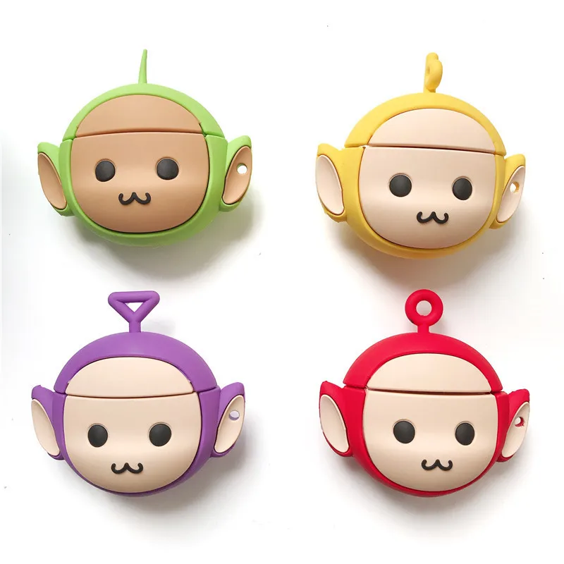Cartoon Silicone Teletubbies Headphone Case For Kawaii Airpods
