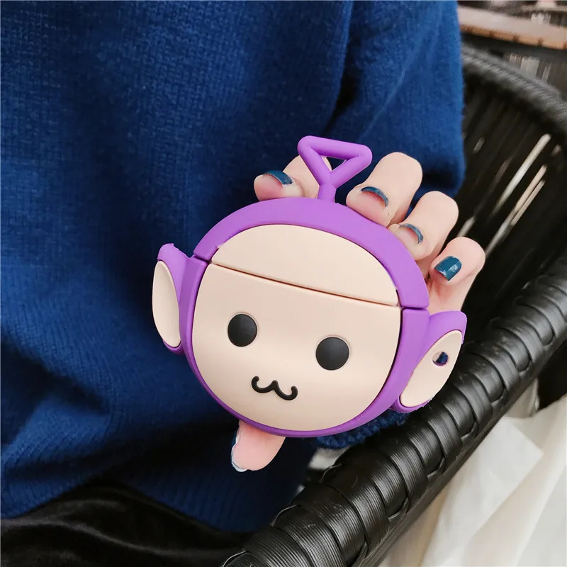 Cartoon Silicone Teletubbies Headphone Case For Kawaii Airpods