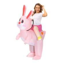 Light Inflatable Bunny Rabbit Easter Costume For Kids And Adults Light Inflatable Bunny Rabbit Easter Costume For Kids And Adults