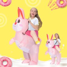 Light Inflatable Bunny Rabbit Easter Costume For Kids And Adults Light Inflatable Bunny Rabbit Easter Costume For Kids And Adults