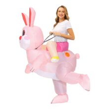 Light Inflatable Bunny Rabbit Easter Costume For Kids And Adults Light Inflatable Bunny Rabbit Easter Costume For Kids And Adults