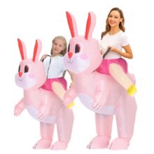 Light Inflatable Bunny Rabbit Easter Costume For Kids And Adults Light Inflatable Bunny Rabbit Easter Costume For Kids And Adults