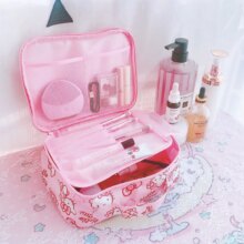 Cartoon Hello Kitty Women Fashion Cartoon Waterproof Kawaii Cosmetic Bag Cartoon Hello Kitty Women Fashion Cartoon Waterproof Kawaii Cosmetic Bag