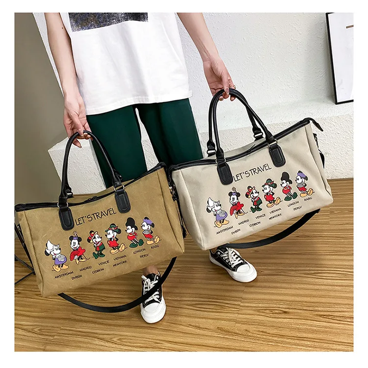 Disney Mickey Fashion Cartoon Mouse Canvas Bag