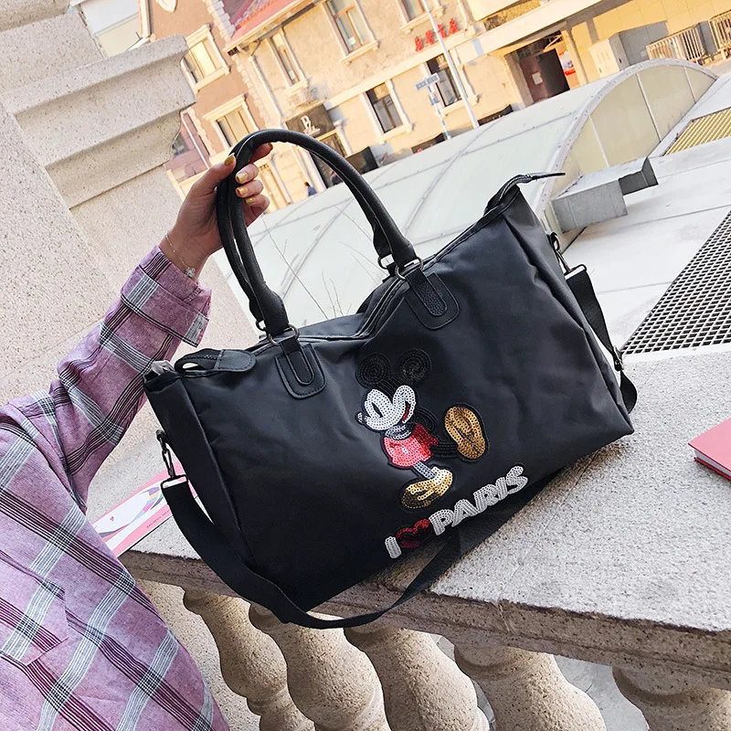 Disney Women Mickey Mouse Minnie Large Capacity Kawaii Handbag Disney Women Mickey Mouse Minnie Large Capacity Kawaii Handbag