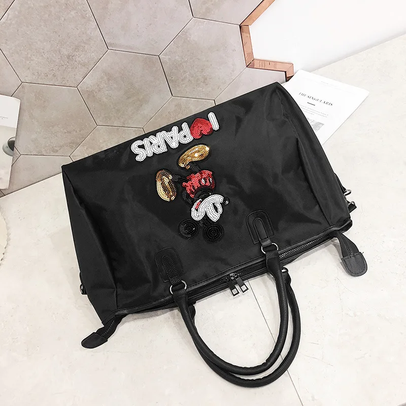 Disney Women Mickey Mouse Minnie Large Capacity Kawaii Handbag Disney Women Mickey Mouse Minnie Large Capacity Kawaii Handbag