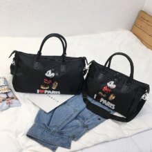 Disney Women Mickey Mouse Minnie Large Capacity Kawaii Handbag Disney Women Mickey Mouse Minnie Large Capacity Kawaii Handbag