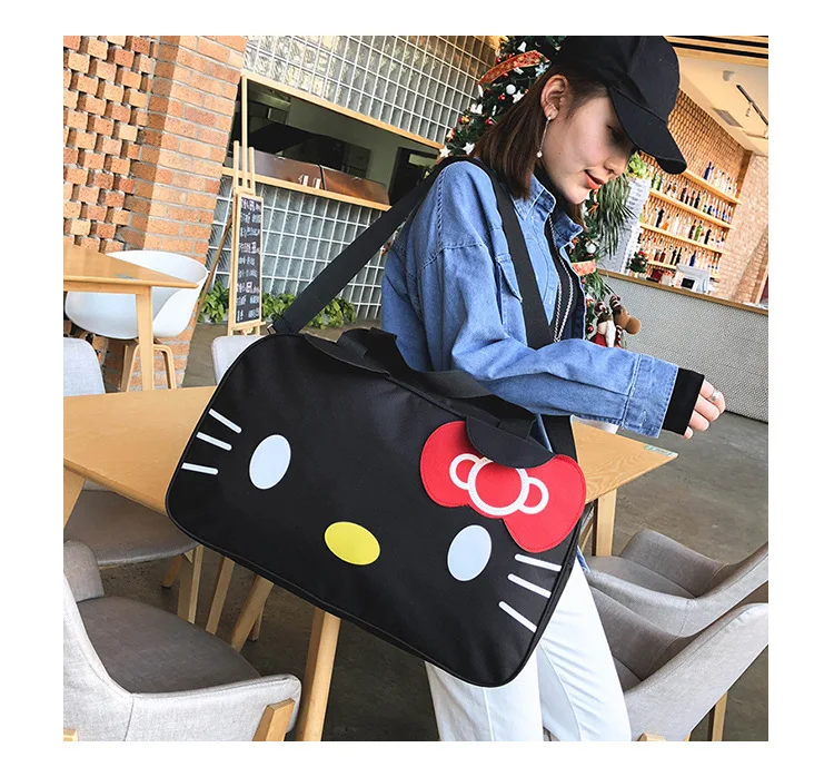 Cartoon Hello-Kitty Fashion Travel Kawaii Waterproof  Bag