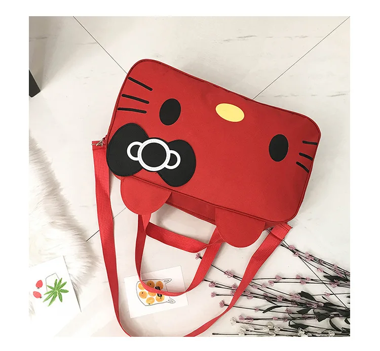 Cartoon Hello-Kitty Fashion Travel Kawaii Waterproof  Bag
