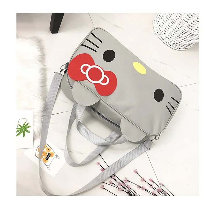 Cartoon Hello-Kitty Fashion Travel Kawaii Waterproof  Bag