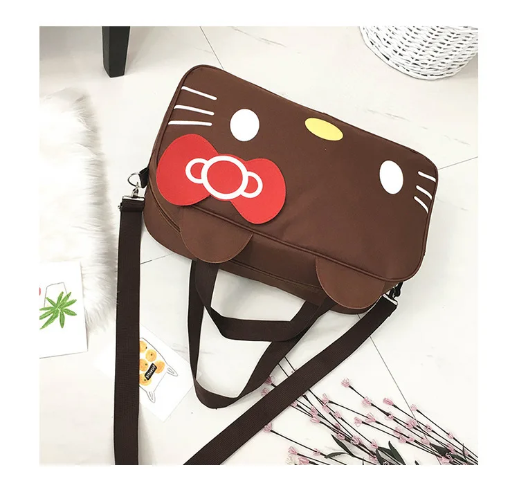 Cartoon Hello-Kitty Fashion Travel Kawaii Waterproof  Bag