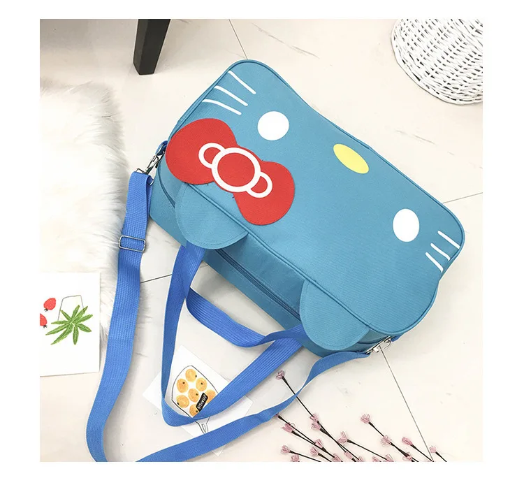 Cartoon Hello-Kitty Fashion Travel Kawaii Waterproof  Bag