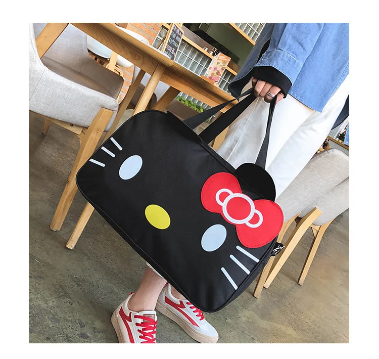 Cartoon Hello-Kitty Fashion Travel Kawaii Waterproof  Bag