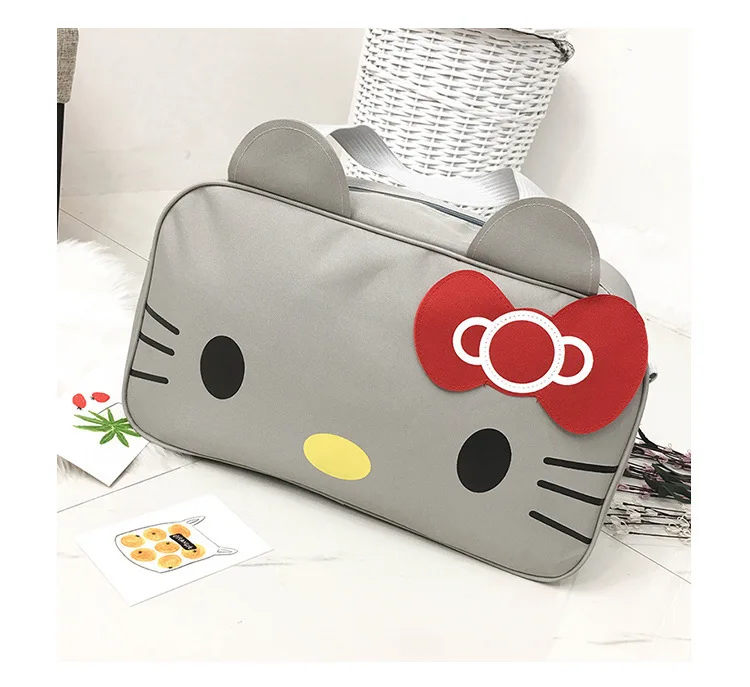 Cartoon Hello-Kitty Fashion Travel Kawaii Waterproof  Bag