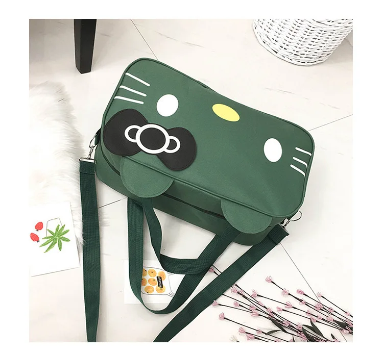 Cartoon Hello-Kitty Fashion Travel Kawaii Waterproof  Bag