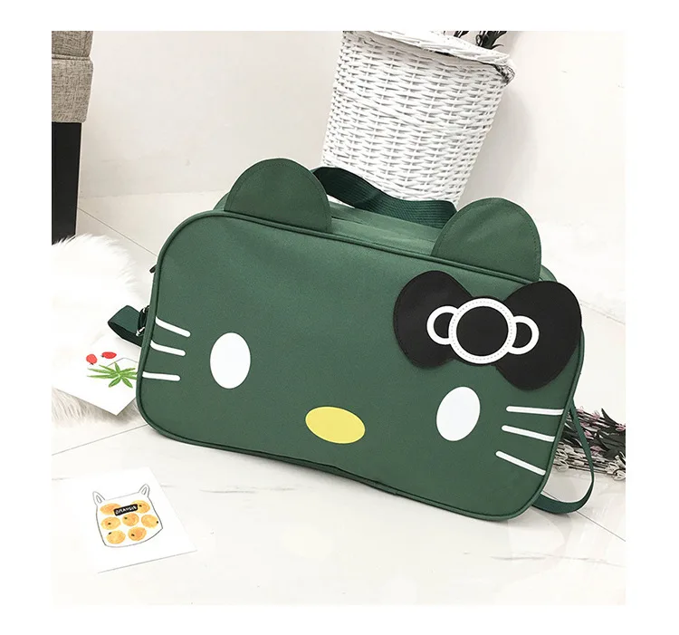 Cartoon Hello-Kitty Fashion Travel Kawaii Waterproof  Bag