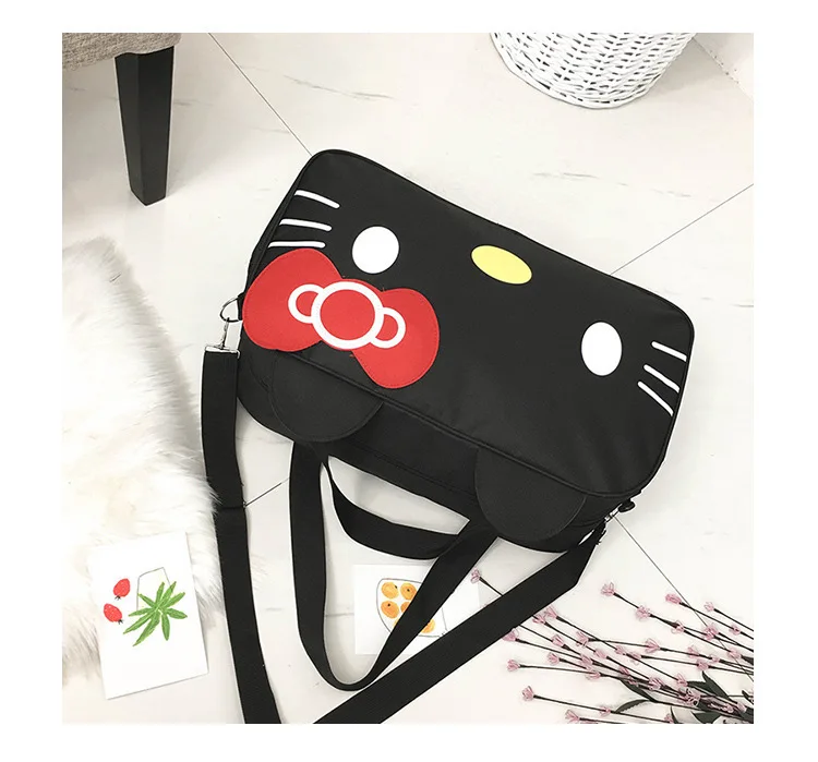 Cartoon Hello-Kitty Fashion Travel Kawaii Waterproof  Bag